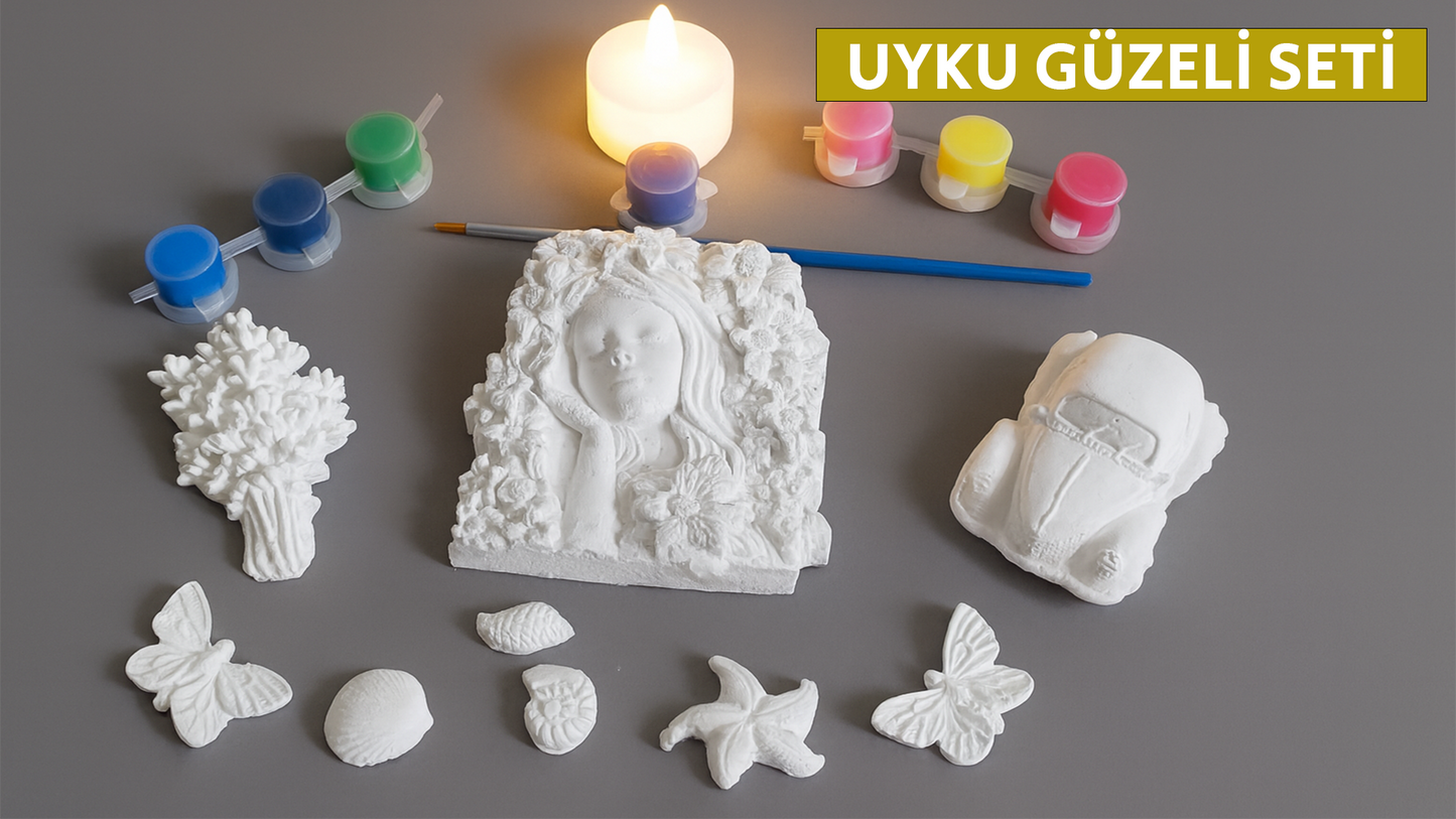 WENDEA Sulu boyama figürleri set