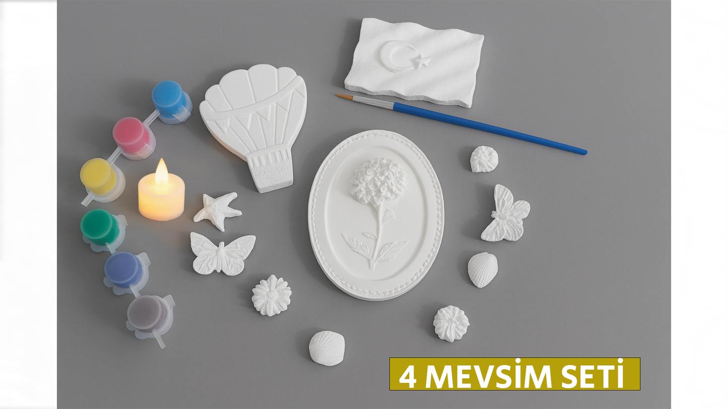 WENDEA Sulu boyama figürleri set