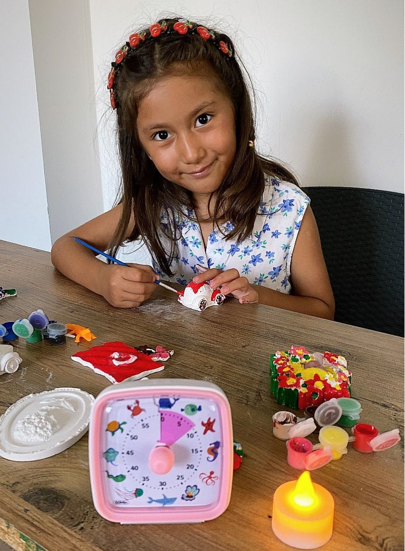 Renkli & Görsel Zamanlayıcı – Çocuklar, Aile ve Eğitim, Spor, Mutfak için Odak ve Zaman Yönetimi Saati