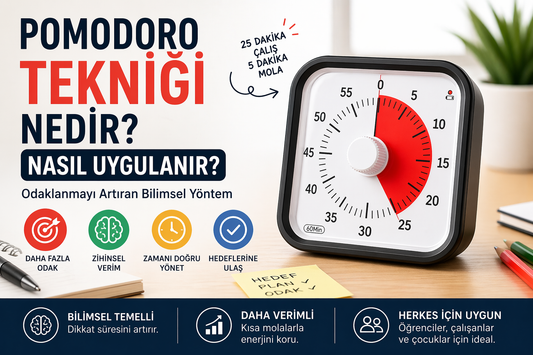 Pomodoro Tekniği Nedir? Odaklanamayanlar İçin En Etkili Yöntem