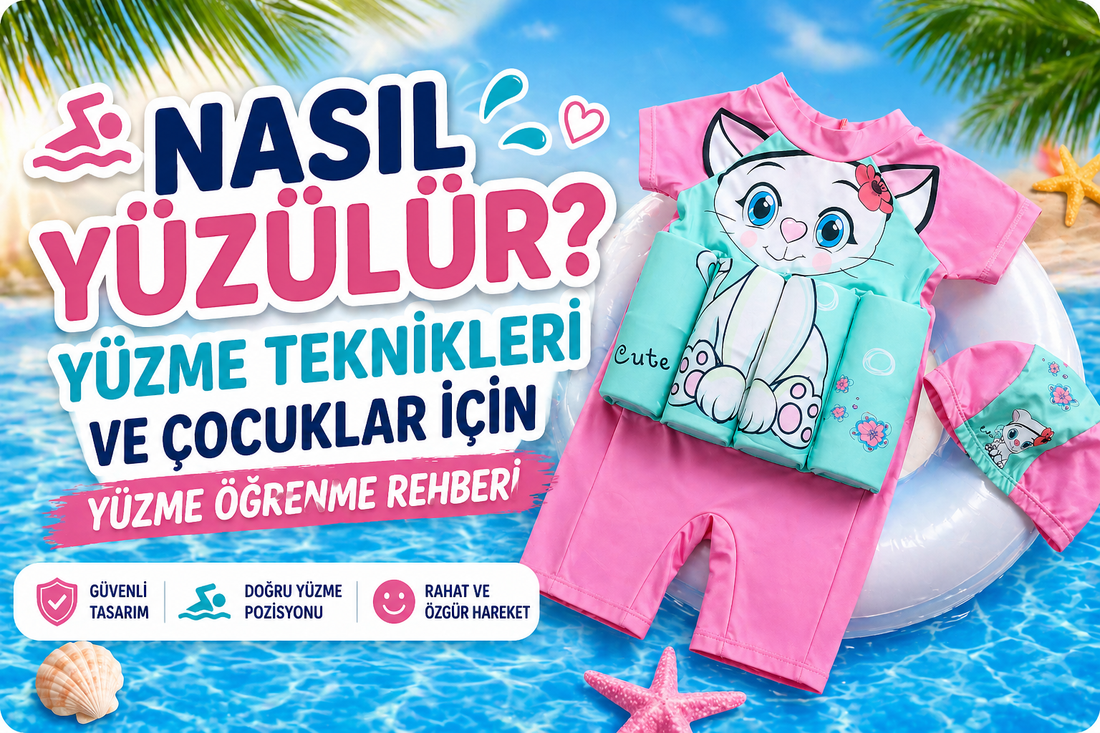 🏊‍♂️ Nasıl Yüzülür? Yüzme Teknikleri ve Çocuklar İçin Yüzme Öğrenme Rehberi