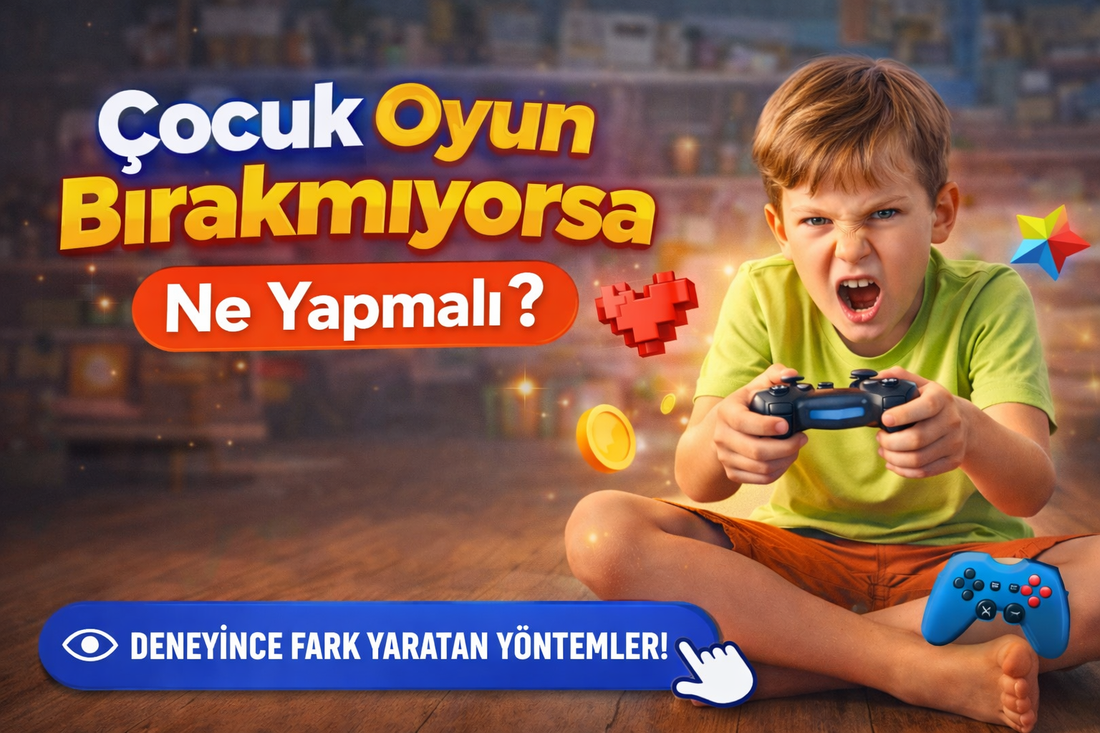 Çocuk Oyun Bırakmıyorsa Ne Yapmalı?