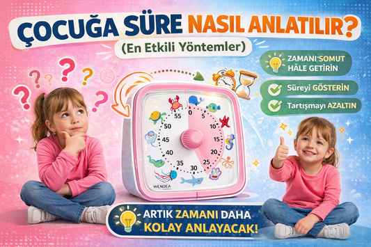 Çocuğa Süre Nasıl Anlatılır? (En Etkili Yöntemler)