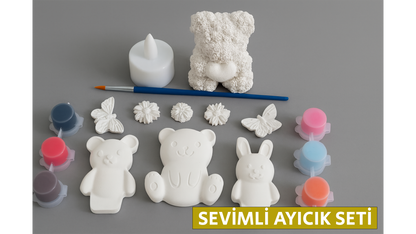 WENDEA Sulu boyama figürleri set