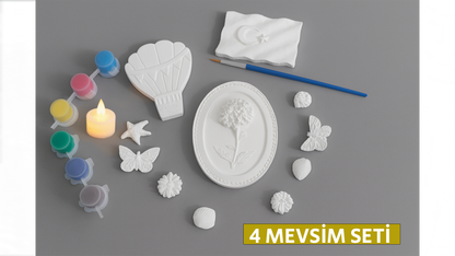 WENDEA Sulu boyama figürleri set